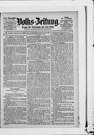 Volks-Zeitung vom 30.03.1901
