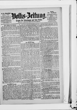 Volks-Zeitung vom 01.04.1901