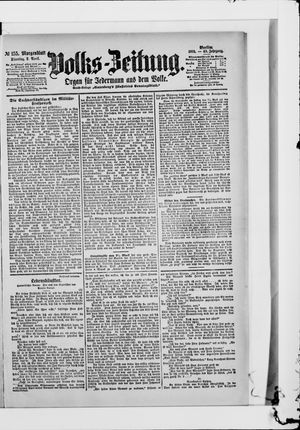Volks-Zeitung vom 02.04.1901