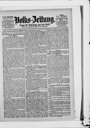 Volks-Zeitung vom 06.04.1901
