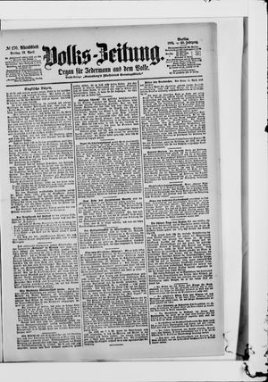 Volks-Zeitung vom 12.04.1901