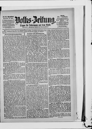 Volks-Zeitung vom 13.04.1901