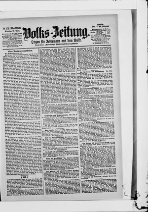 Volks-Zeitung vom 16.04.1901