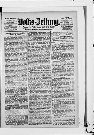 Volks-Zeitung vom 26.04.1901