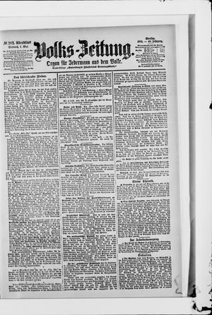 Volks-Zeitung vom 01.05.1901