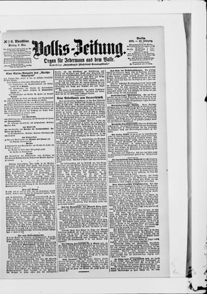 Volks-Zeitung vom 06.05.1901