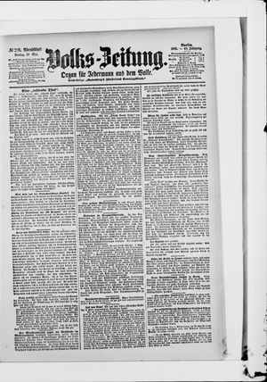 Volks-Zeitung vom 10.05.1901