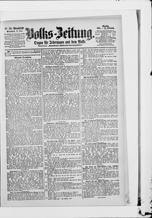 Volks-Zeitung vom 11.05.1901