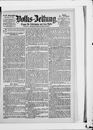 Volks-Zeitung vom 18.05.1901