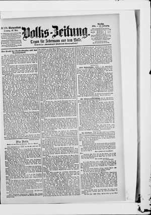 Volks-Zeitung vom 19.05.1901
