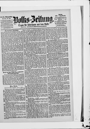 Volks-Zeitung on May 21, 1901