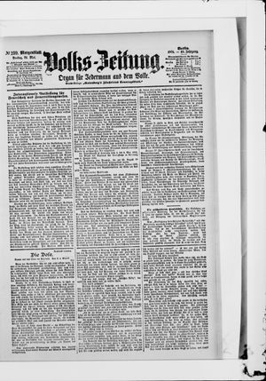 Volks-Zeitung on May 24, 1901
