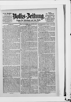 Volks-Zeitung on May 24, 1901
