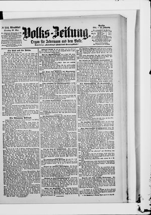 Volks-Zeitung vom 28.05.1901