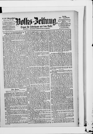 Volks-Zeitung vom 30.05.1901