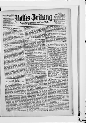 Volks-Zeitung vom 05.06.1901