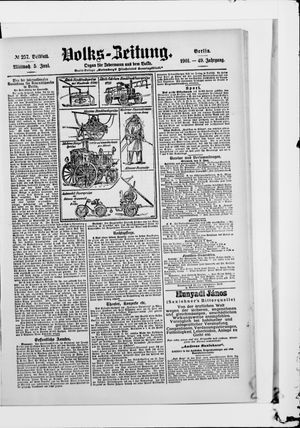 Volks-Zeitung vom 05.06.1901