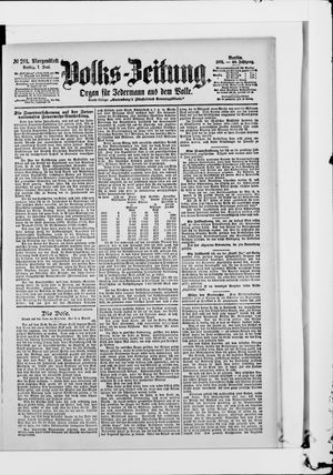 Volks-Zeitung vom 07.06.1901
