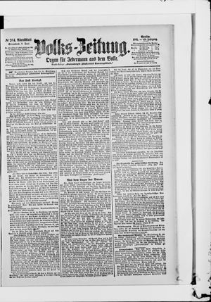 Volks-Zeitung vom 08.06.1901