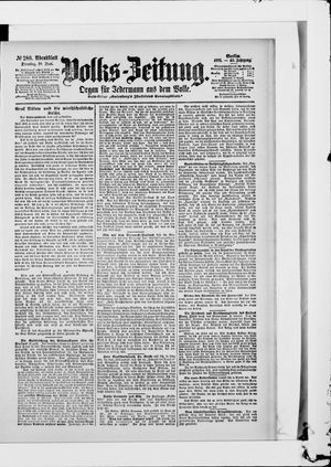 Volks-Zeitung vom 18.06.1901