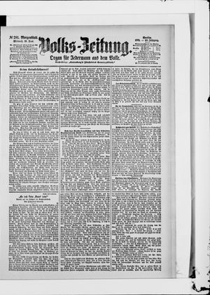 Volks-Zeitung vom 19.06.1901