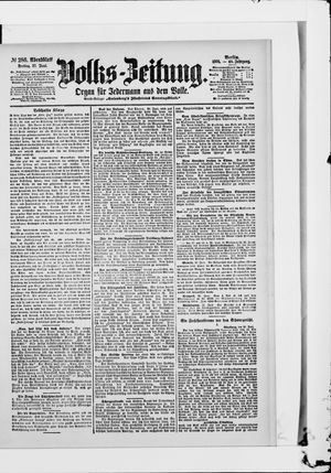 Volks-Zeitung vom 21.06.1901