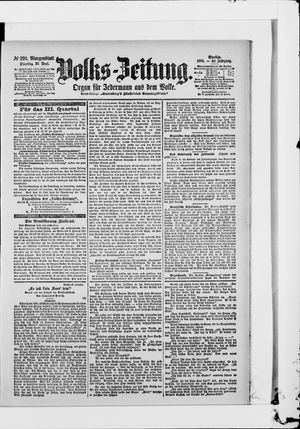 Volks-Zeitung vom 25.06.1901