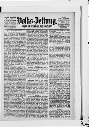Volks-Zeitung vom 25.06.1901