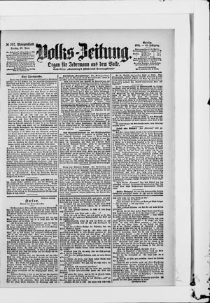 Volks-Zeitung vom 28.06.1901