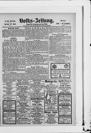Volks-Zeitung on Jun 28, 1901
