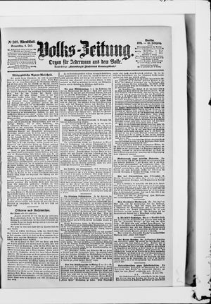 Volks-Zeitung vom 04.07.1901