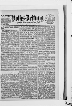 Volks-Zeitung vom 06.07.1901