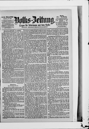 Volks-Zeitung vom 09.07.1901