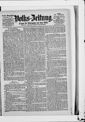 Volks-Zeitung vom 11.07.1901