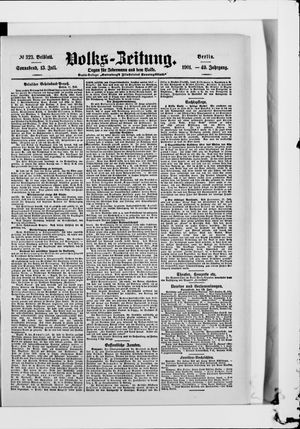 Volks-Zeitung vom 13.07.1901