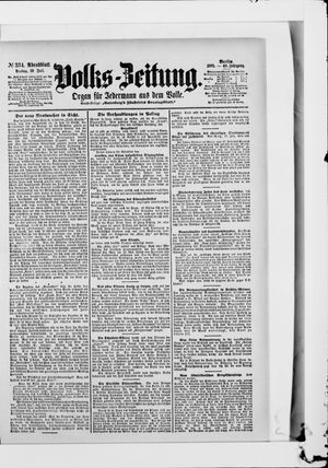 Volks-Zeitung vom 19.07.1901