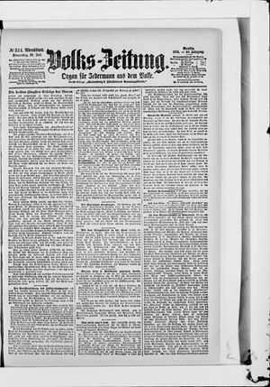 Volks-Zeitung vom 25.07.1901