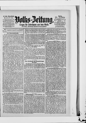 Volks-Zeitung vom 27.07.1901