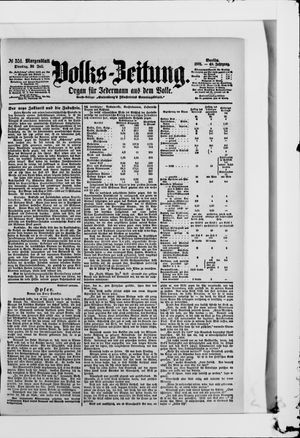 Volks-Zeitung vom 30.07.1901