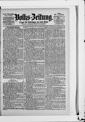 Volks-Zeitung vom 02.08.1901