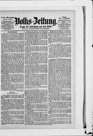 Volks-Zeitung vom 04.08.1901