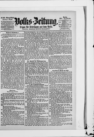 Volks-Zeitung vom 06.08.1901