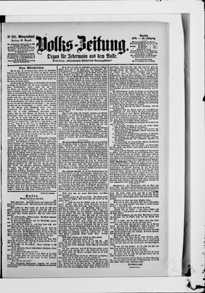 Volks-Zeitung vom 16.08.1901