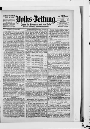 Volks-Zeitung vom 16.08.1901