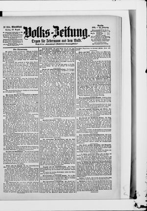 Volks-Zeitung vom 23.08.1901