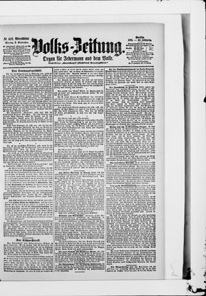 Volks-Zeitung vom 02.09.1901