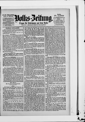 Volks-Zeitung vom 13.09.1901