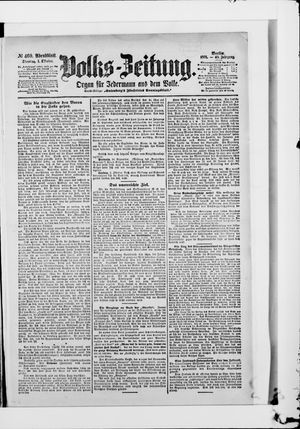 Volks-Zeitung vom 01.10.1901