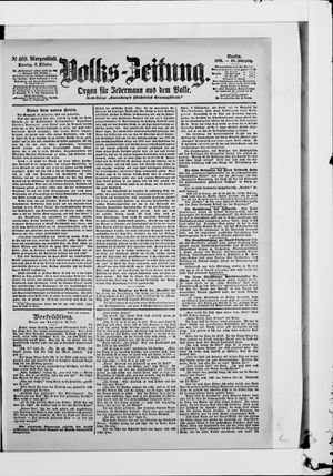 Volks-Zeitung vom 06.10.1901