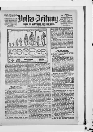 Volks-Zeitung vom 08.10.1901